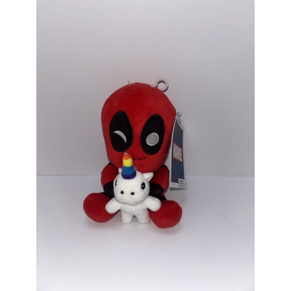 KidRobot Marvel Phunny 7.5" Plush - Deadpool with Unicorn